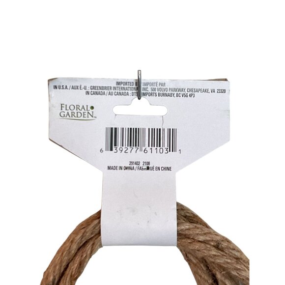 Floral Garden Decorative Nautical Rope 9.5 Ft (2.8 M) - Picture 6 of 6